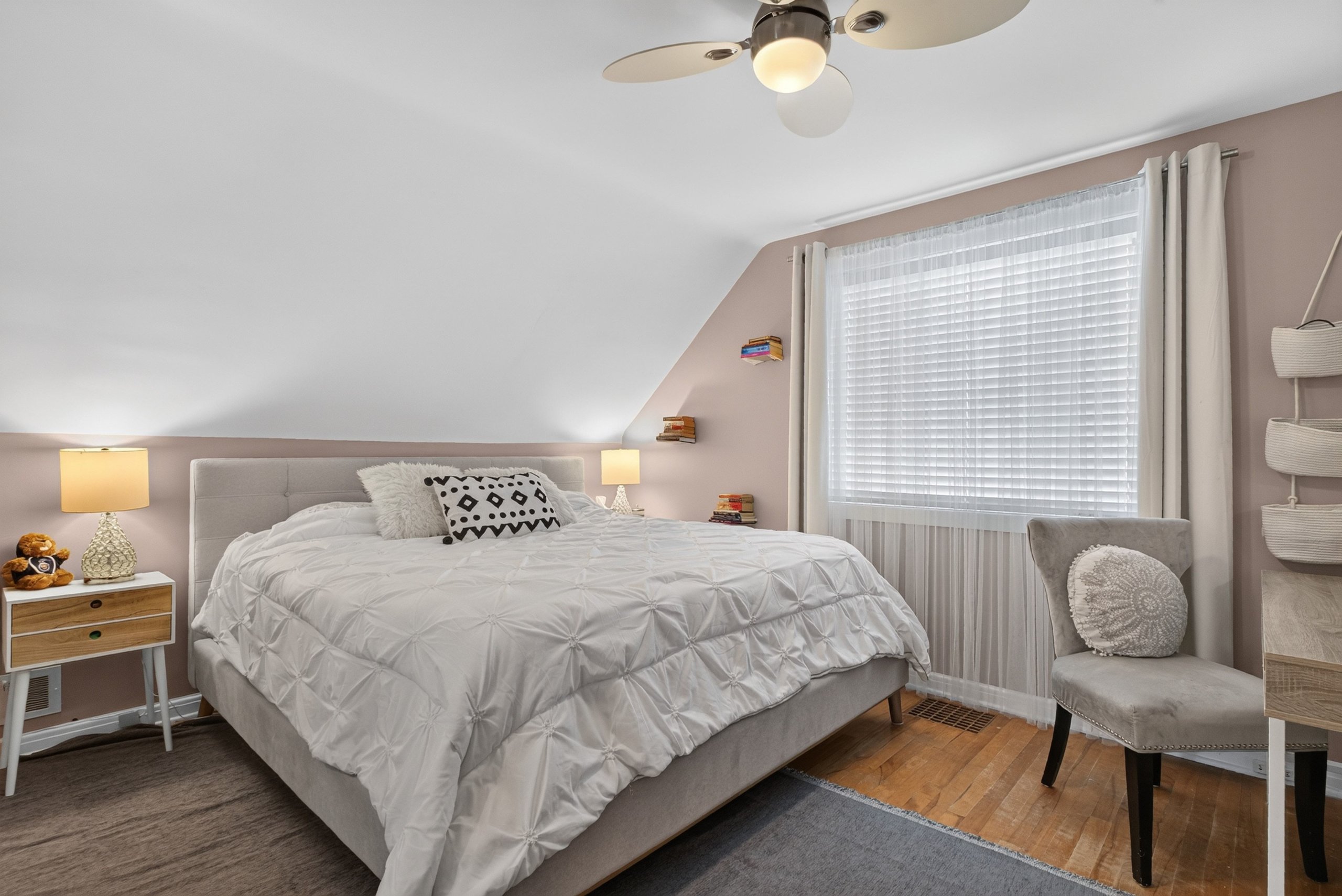 Second-floor bedroom